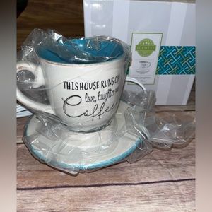 NWB Scentsy Love Laughter Coffee Warmer